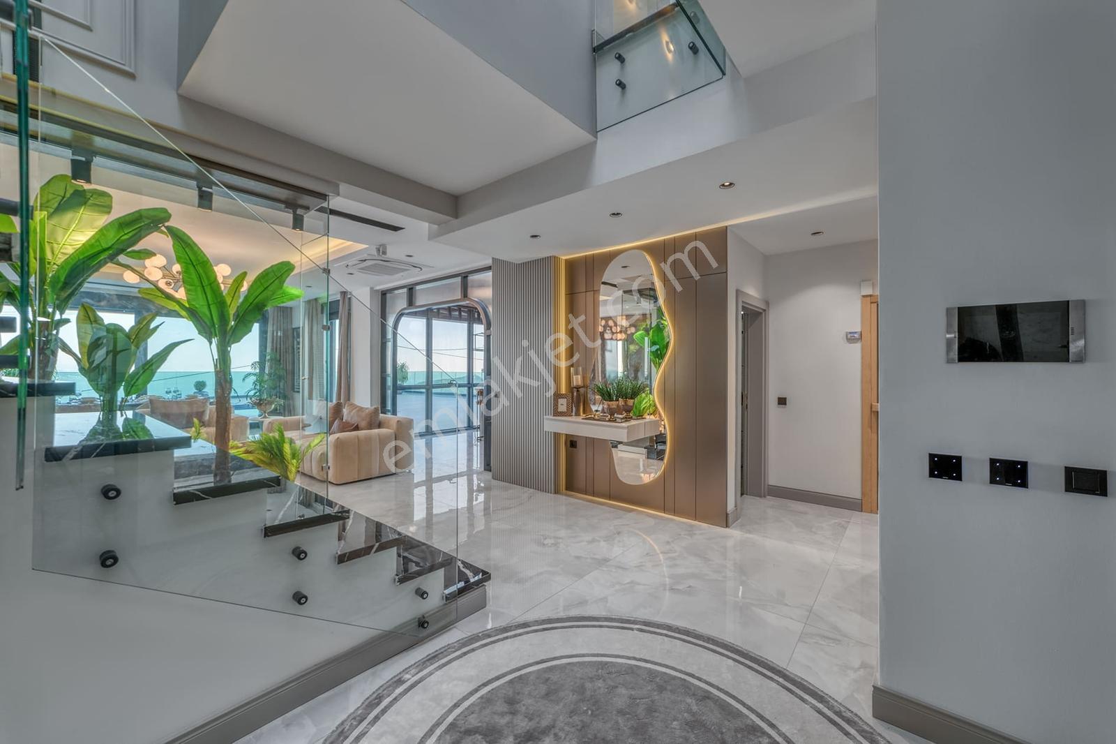 Alanya Tepe'de Deniz Ve Kale Manzaralı Lüks Villa — fotoğraf 7