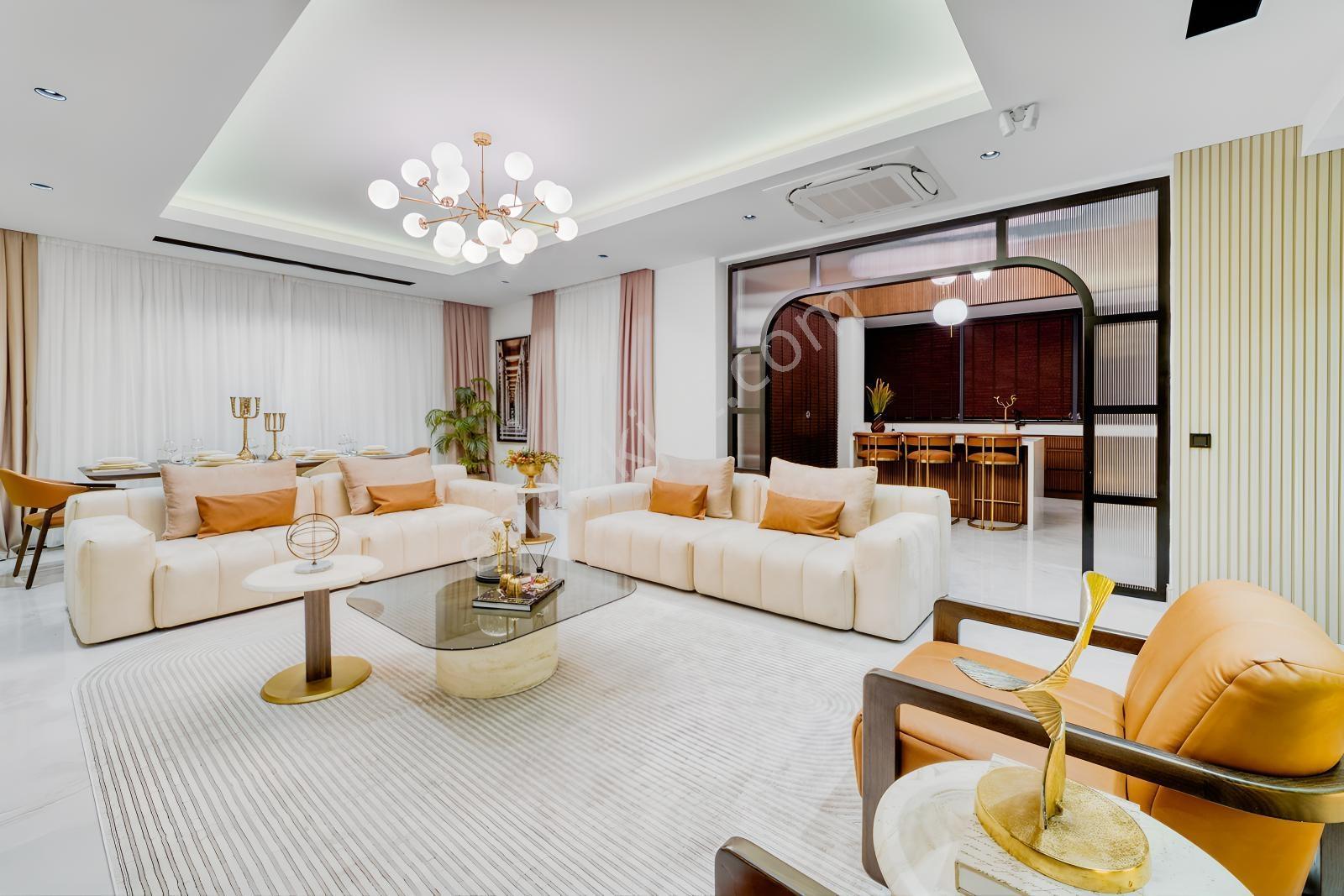 Alanya Tepe'de Deniz Ve Kale Manzaralı Lüks Villa — fotoğraf 11