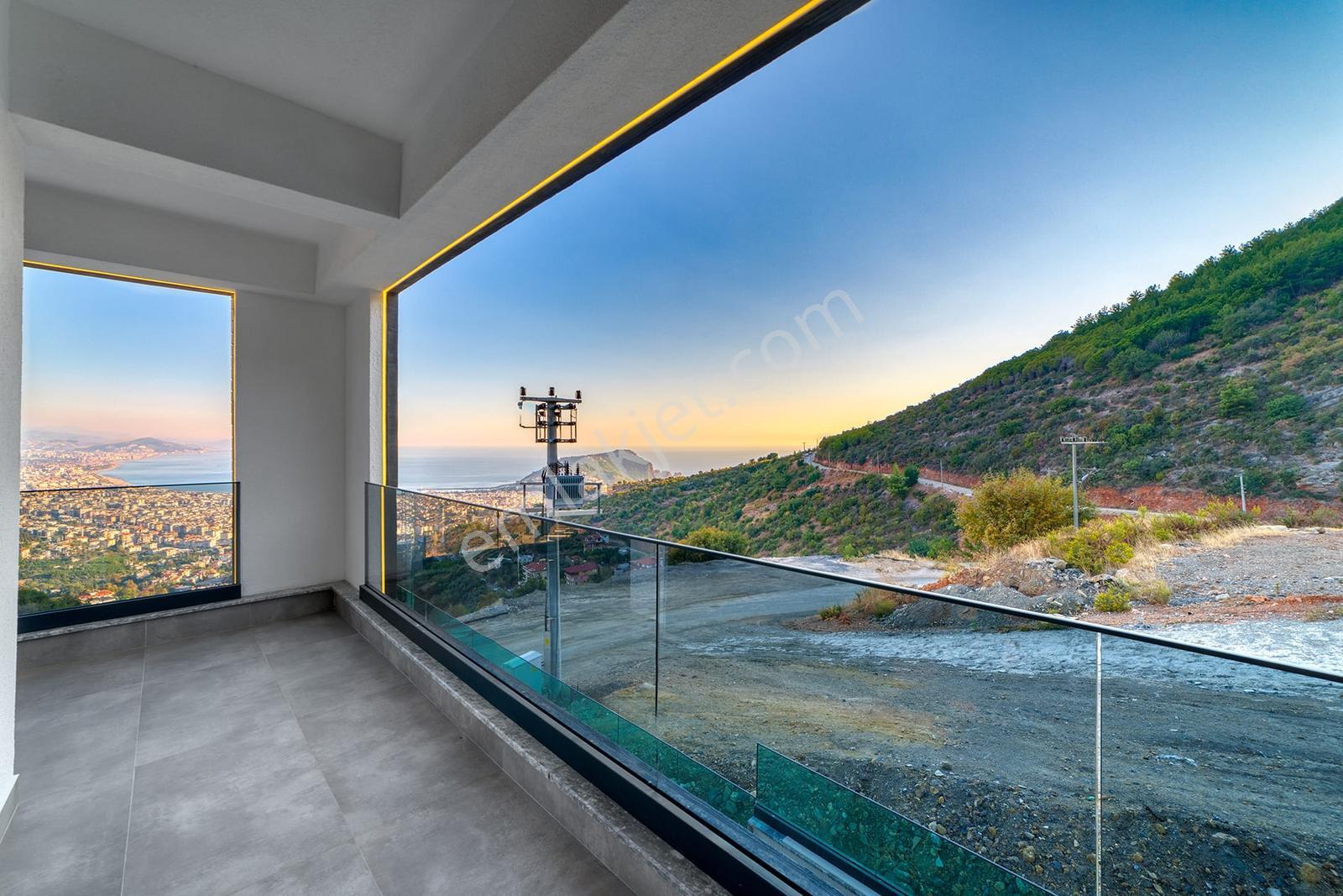 Alanya Tepe'de Deniz Ve Kale Manzaralı Lüks Villa — fotoğraf 27