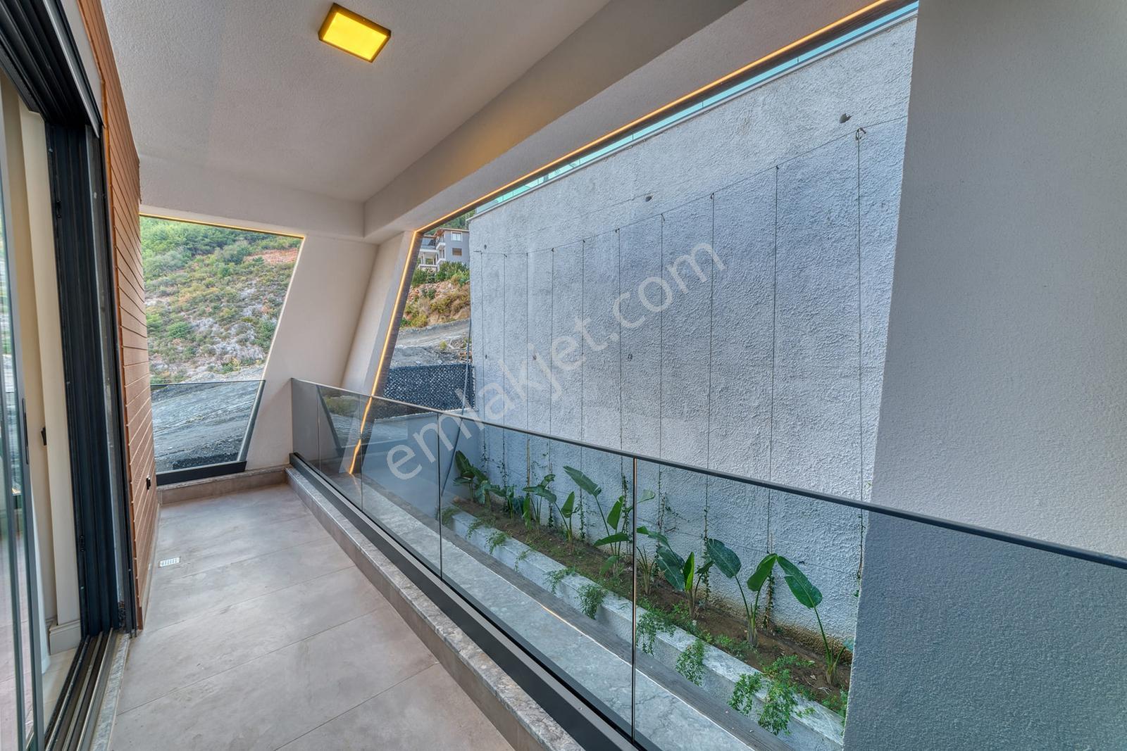 Alanya Tepe'de Deniz Ve Kale Manzaralı Lüks Villa — fotoğraf 28