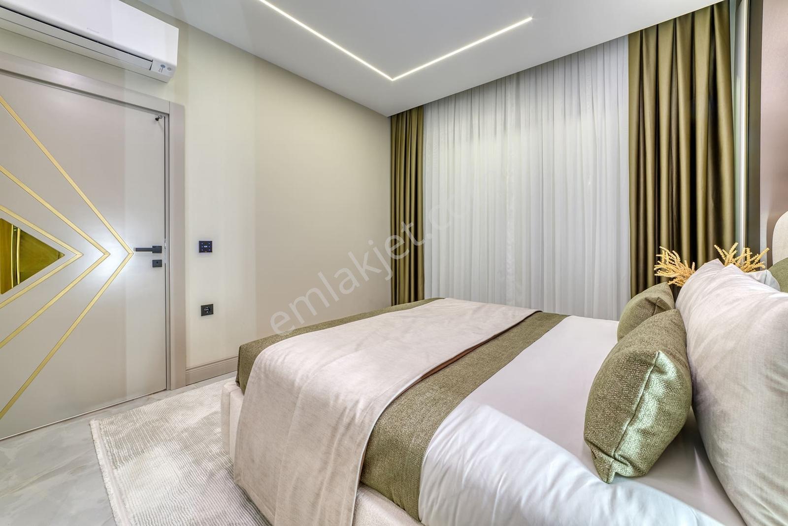 Alanya Tepe'de Deniz Ve Kale Manzaralı Lüks Villa — fotoğraf 31