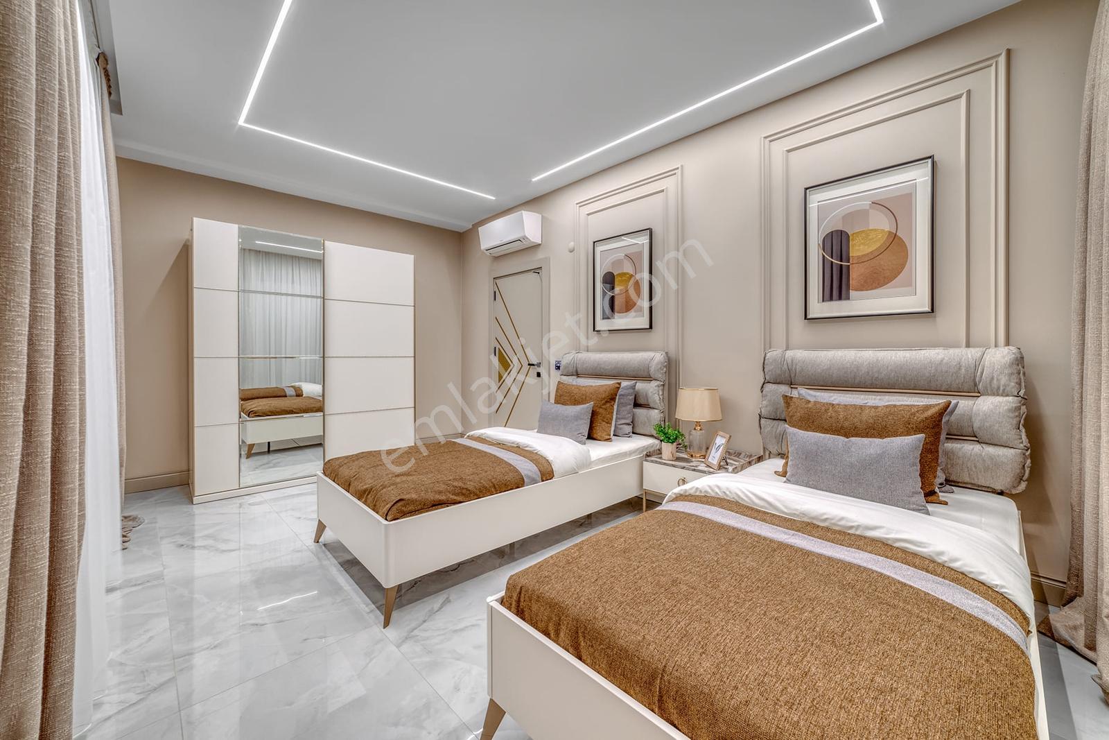Alanya Tepe'de Deniz Ve Kale Manzaralı Lüks Villa — fotoğraf 33