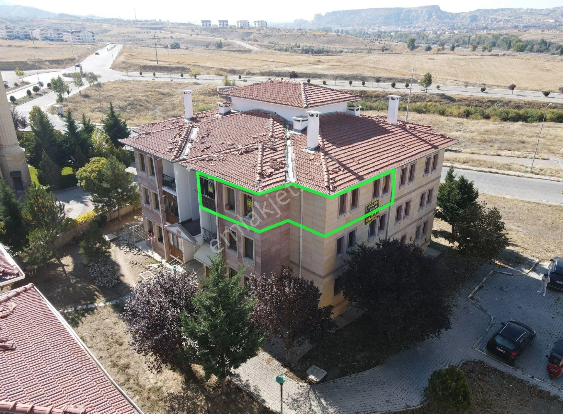 Şanlıbaba Emlak'tan Ürgüp Toki Bloklarında Satılık Daire — fotoğraf 2
