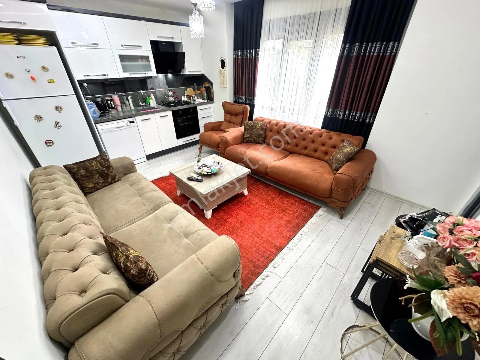 Tek Yetkili Gümüş'den Harika Konumda Denize 500m Full Kredili 1+1 Daire! — fotoğraf 17