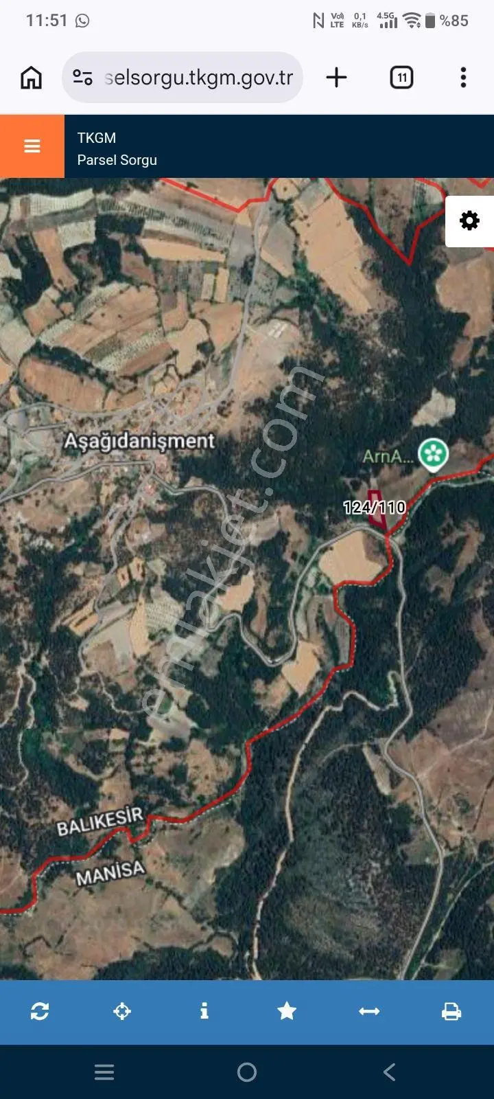Ay Emlaktan Savaştepe Aşağıdanismentte 3057 M Tarla — fotoğraf 2