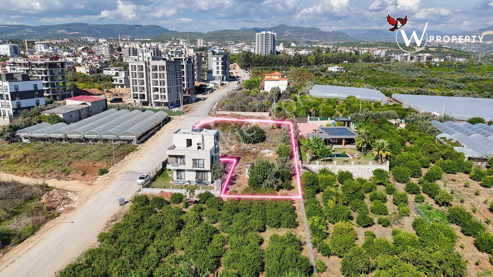 W Property'den Mezitli Kuyuluk'ta 1.803 M2 İmarlı Arsa — fotoğraf 3