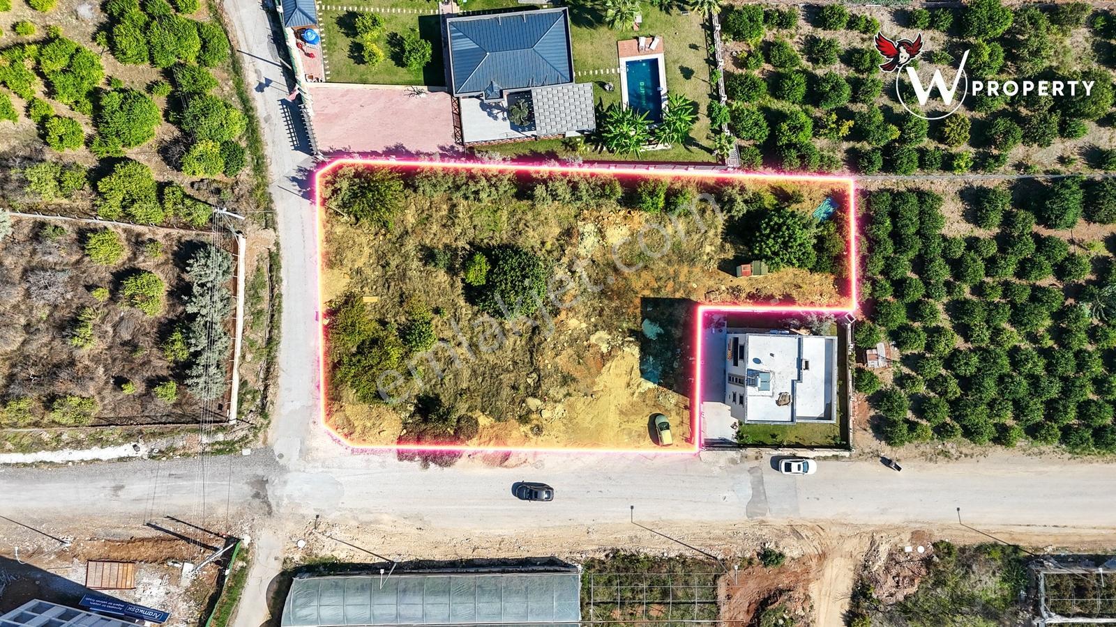 W Property'den Mezitli Kuyuluk'ta 1.803 M2 İmarlı Arsa — fotoğraf 6