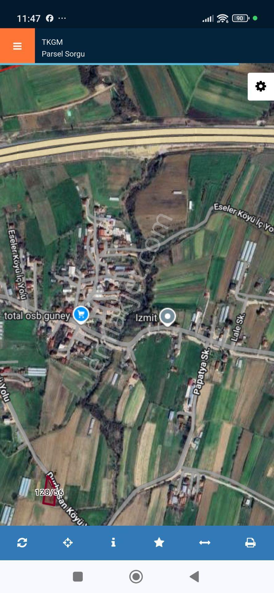 Resmi Yollu! İzmit Eseler’de Proje Koridorunda 1.555 M² Yatırımlık Tarla — fotoğraf 4