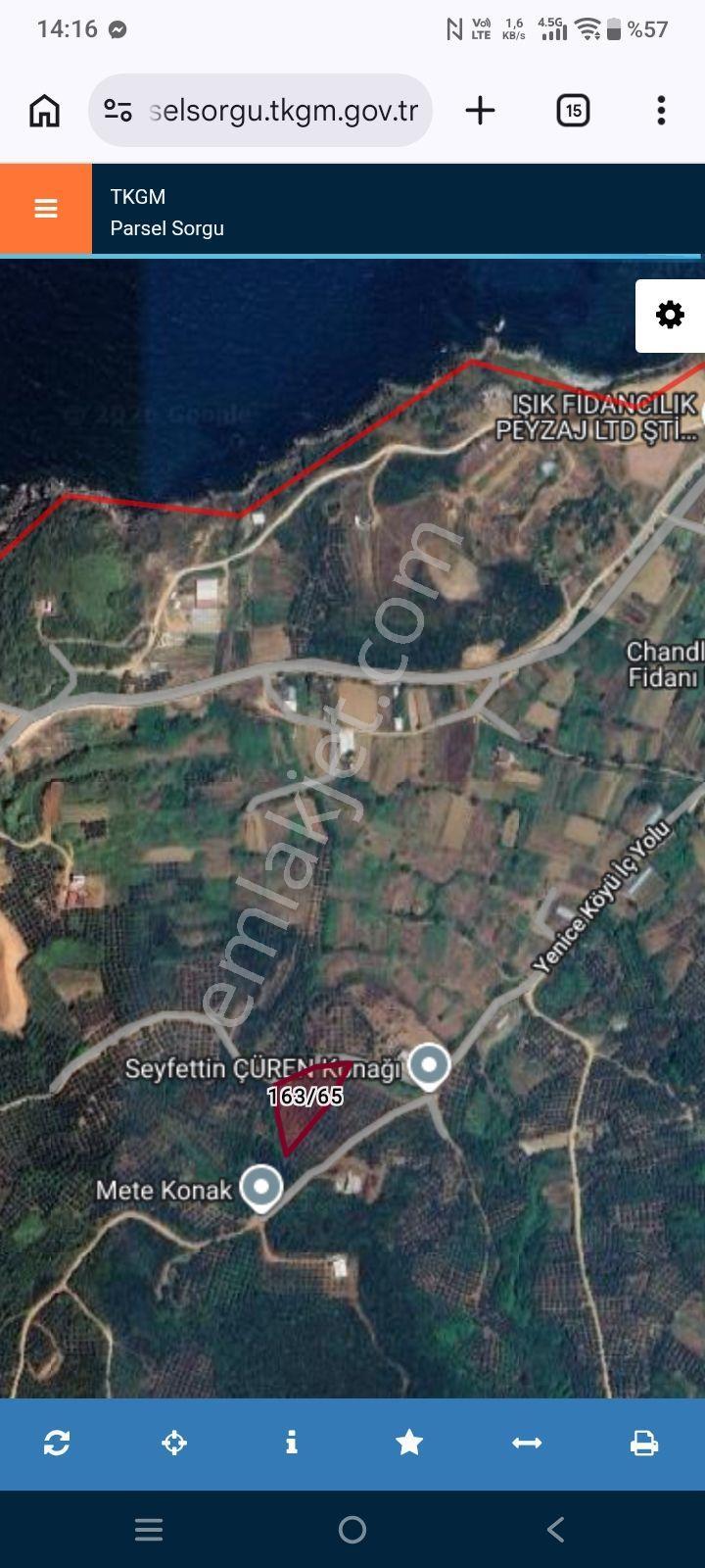Ay Emlaktan Sahil Yenicede 3283 M Daire Takasli Zeytinlik — fotoğraf 2