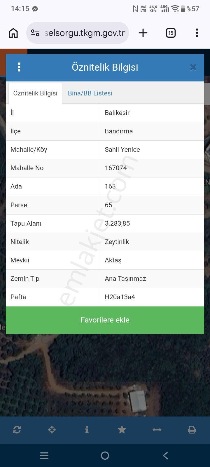 Ay Emlaktan Sahil Yenicede 3283 M Daire Takasli Zeytinlik — fotoğraf 3