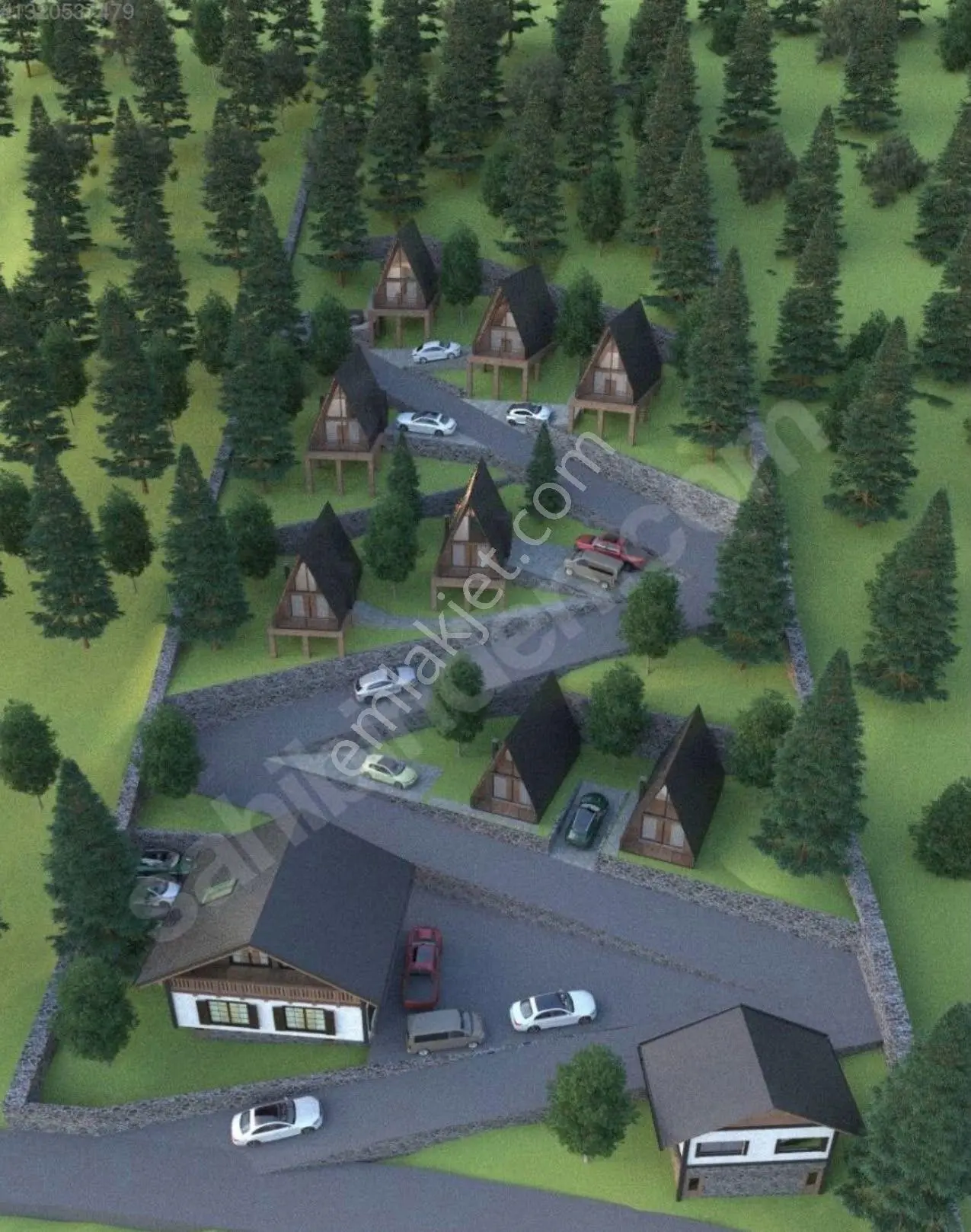 Maçka Dikkaya'da Doğa Manzaralı 4828 M² Satılık Arsa — fotoğraf 11