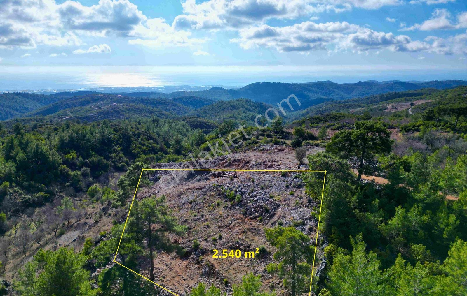 Satılık 2540 M² Tarla Deniz Manzaralı, Orhan Mah.