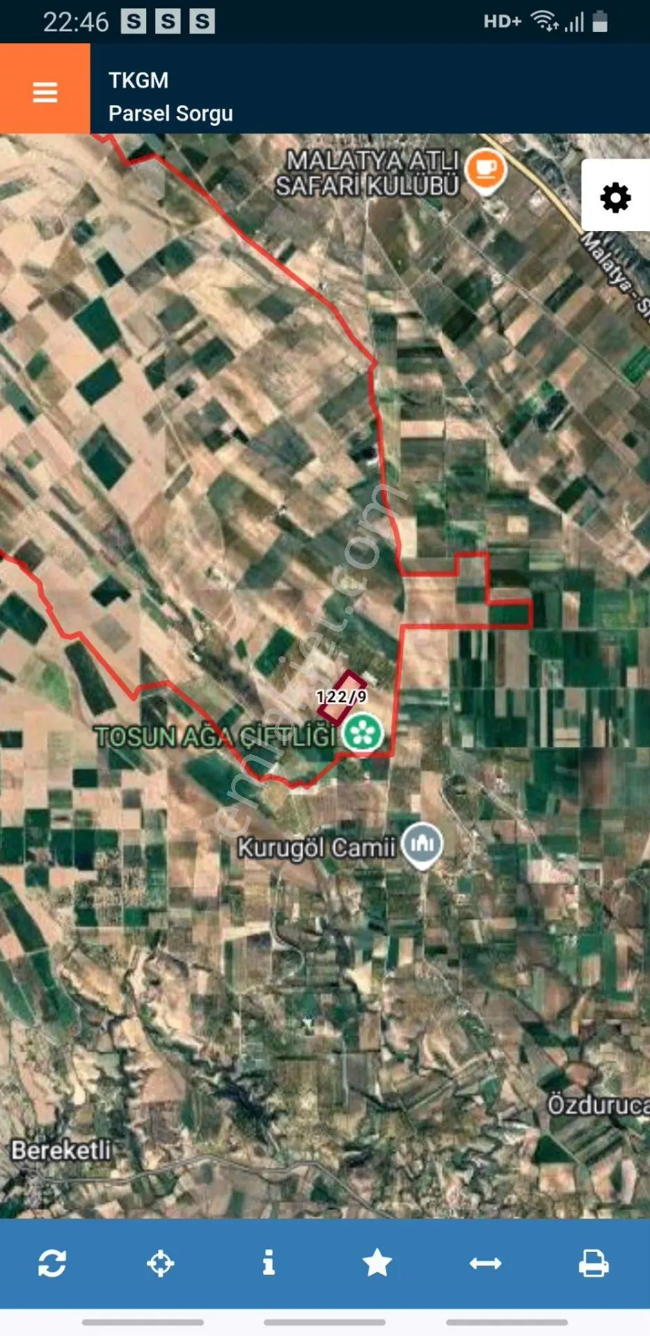 Malatya Yazıhan Hamidiye’de Yatırımlık Satılık 35.647 M² Sulu Tarım Arazisi — fotoğraf 2