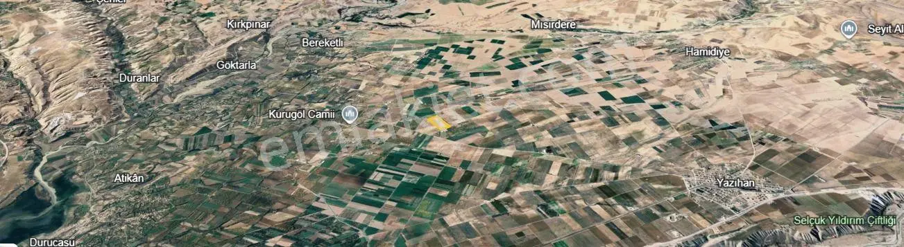 Malatya Yazıhan Hamidiye’de Yatırımlık Satılık 35.647 M² Sulu Tarım Arazisi — fotoğraf 6