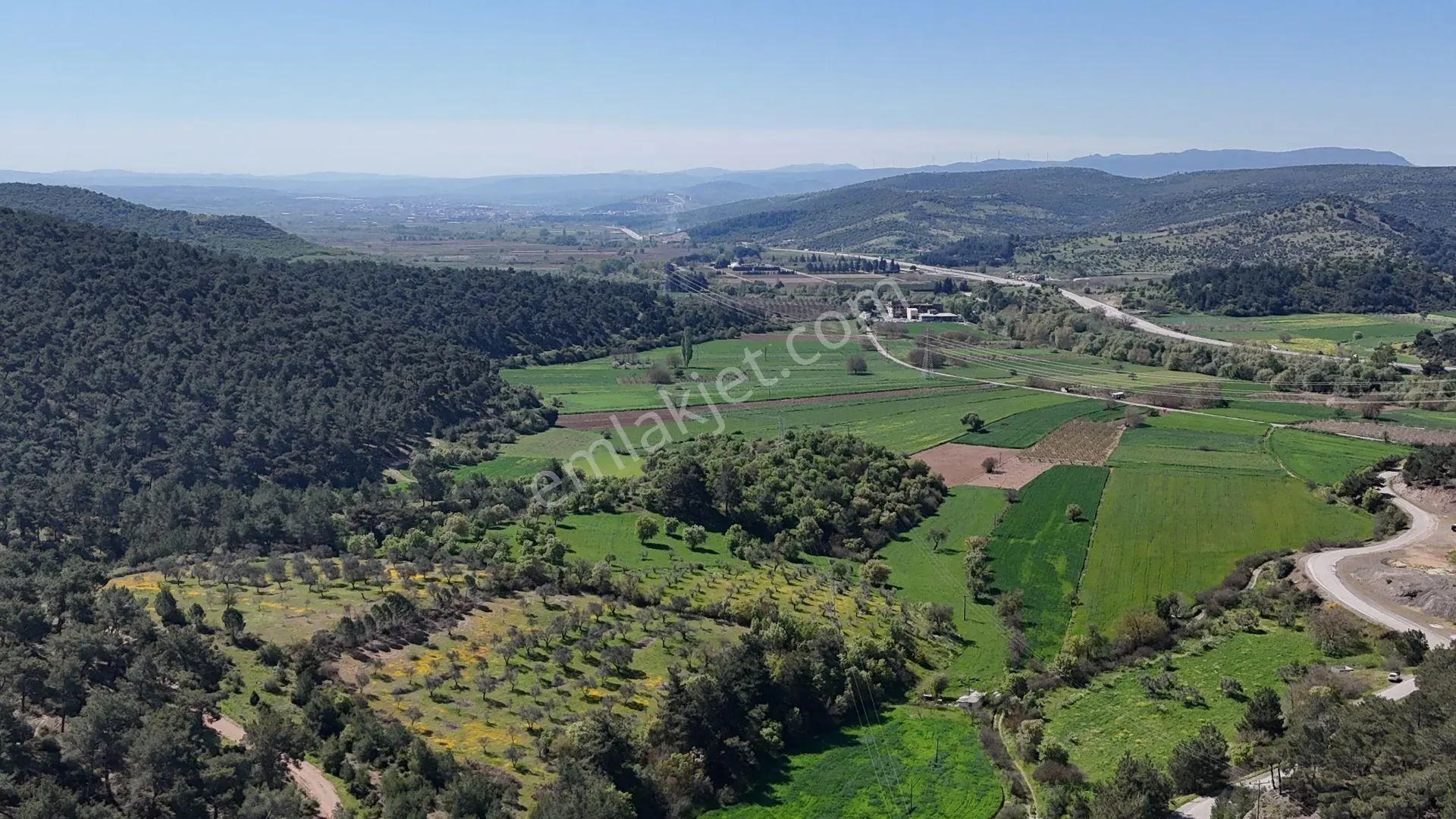 Ezine Köprübaşı Köyü Satılık 8300 M² Doğa Manzaralı Tarla — fotoğraf 9