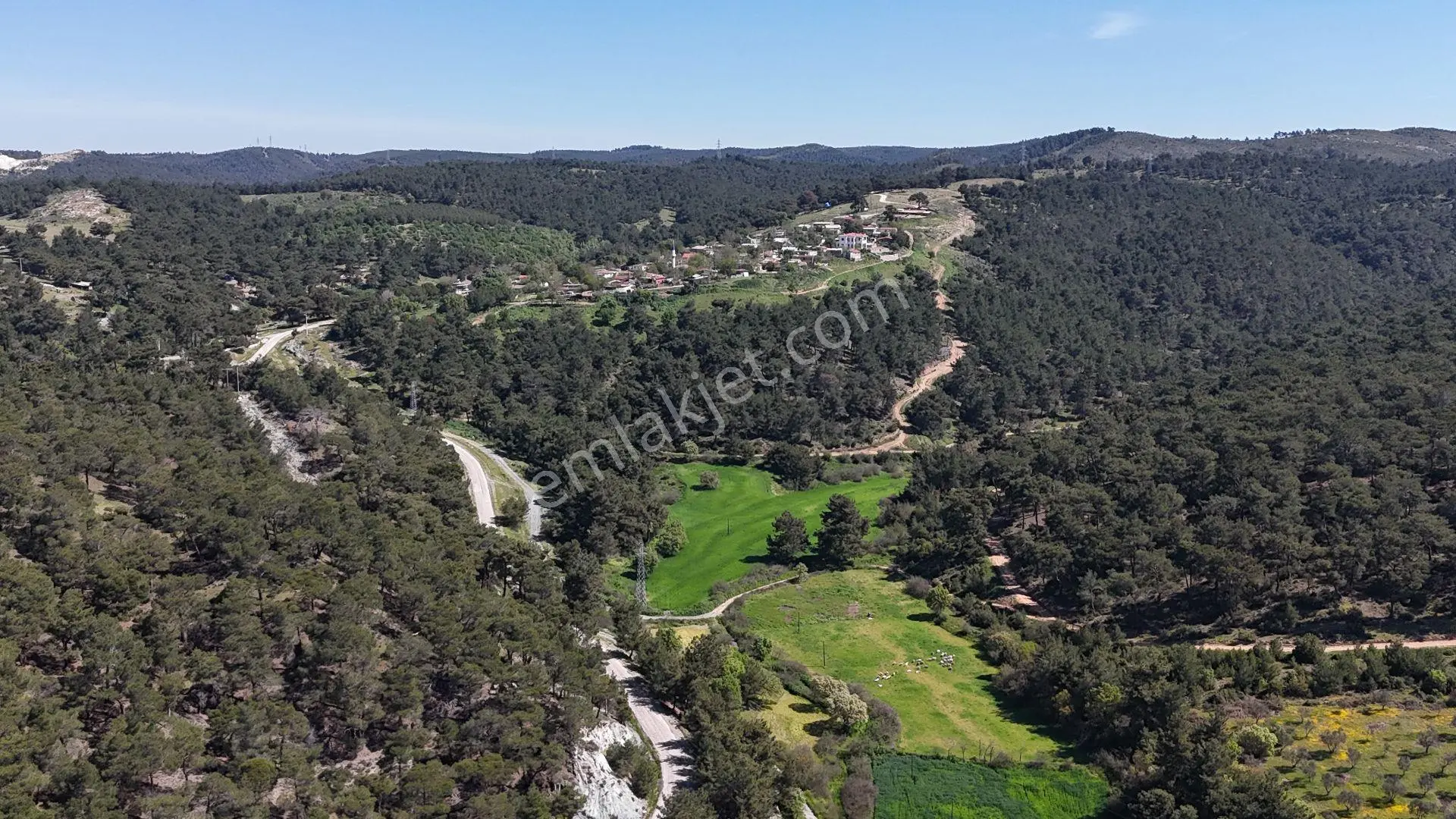Ezine Köprübaşı Köyü Satılık 8300 M² Doğa Manzaralı Tarla — fotoğraf 13