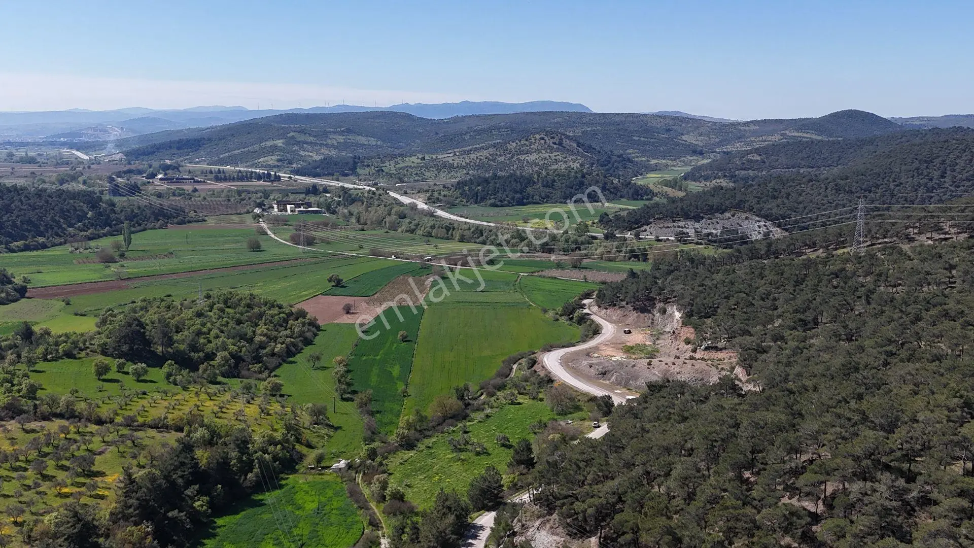 Ezine Köprübaşı Köyü Satılık 8300 M² Doğa Manzaralı Tarla — fotoğraf 15