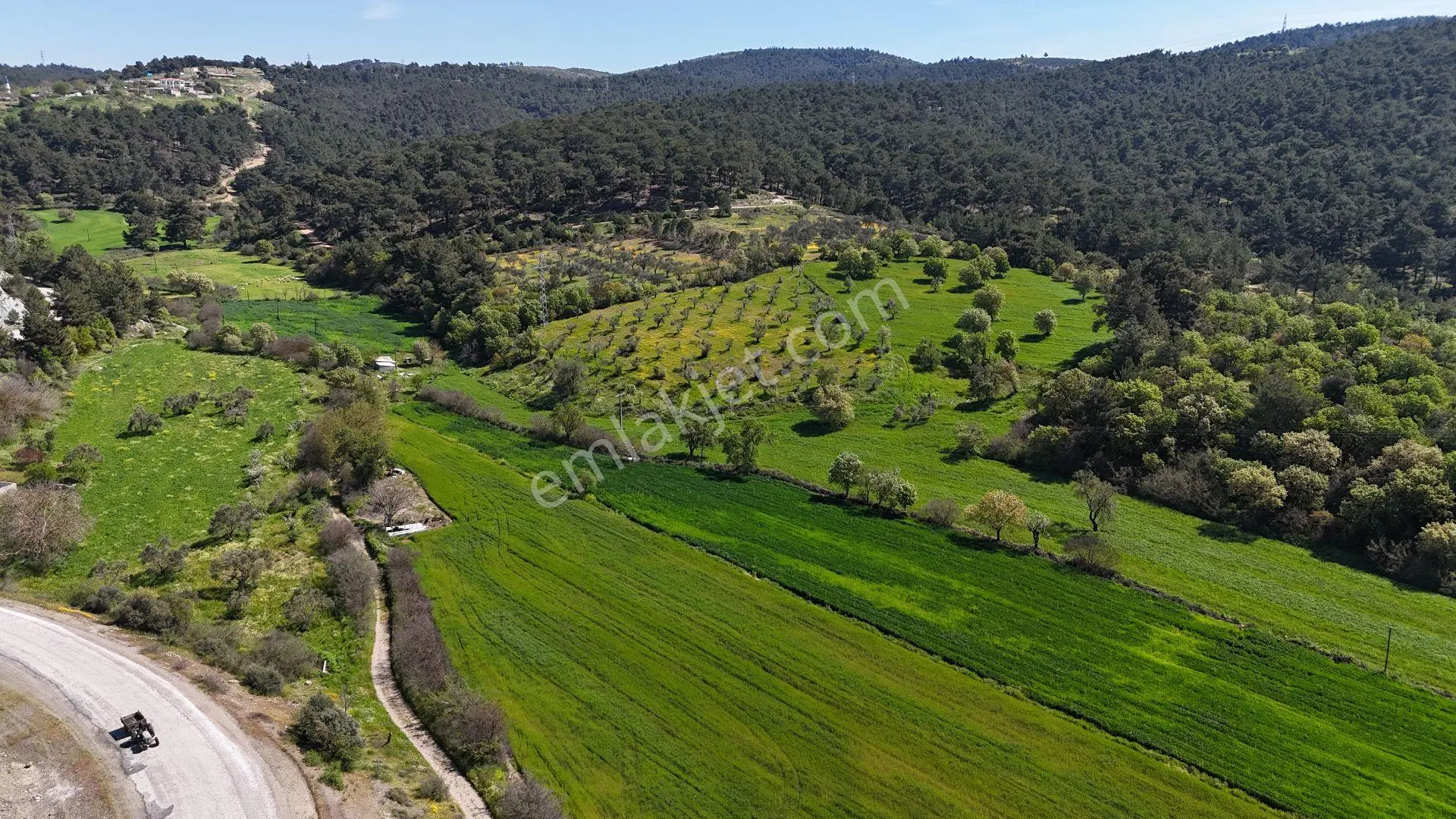 Ezine Köprübaşı Köyü Satılık 8300 M² Doğa Manzaralı Tarla — fotoğraf 16