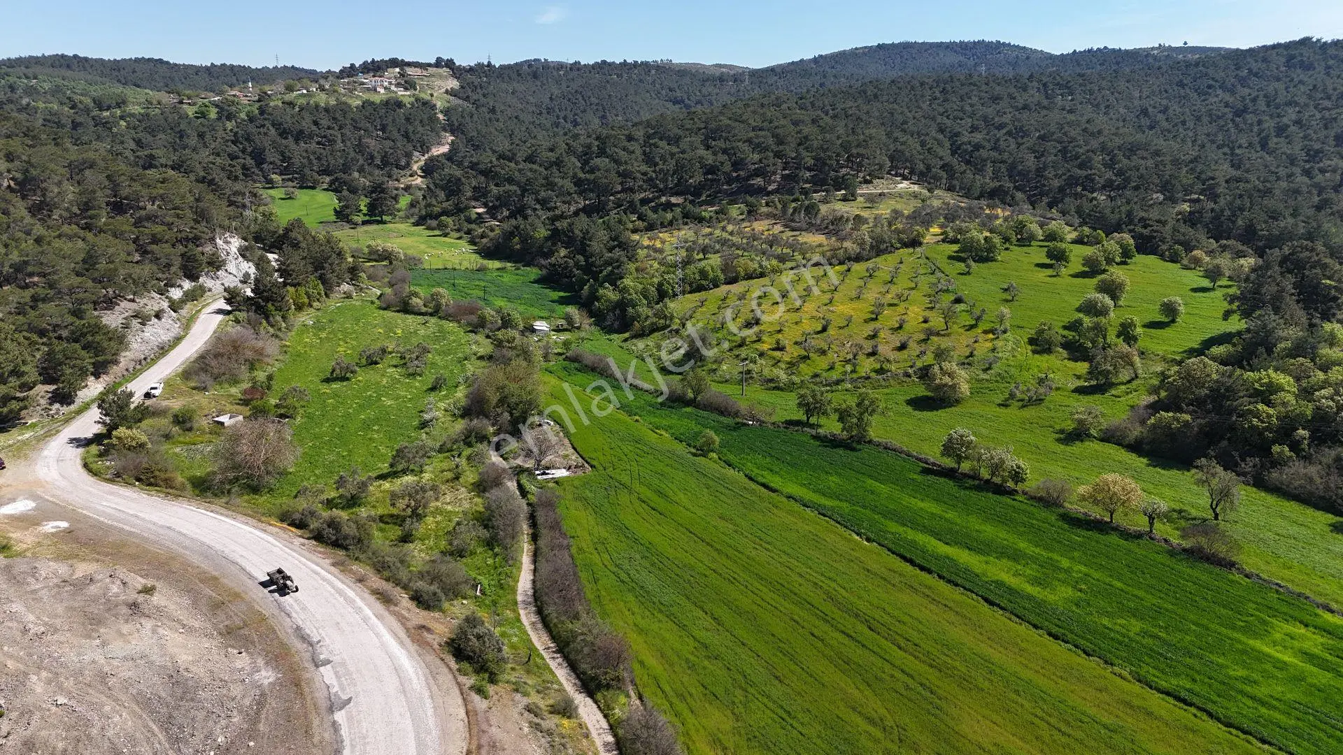 Ezine Köprübaşı Köyü Satılık 8300 M² Doğa Manzaralı Tarla — fotoğraf 17