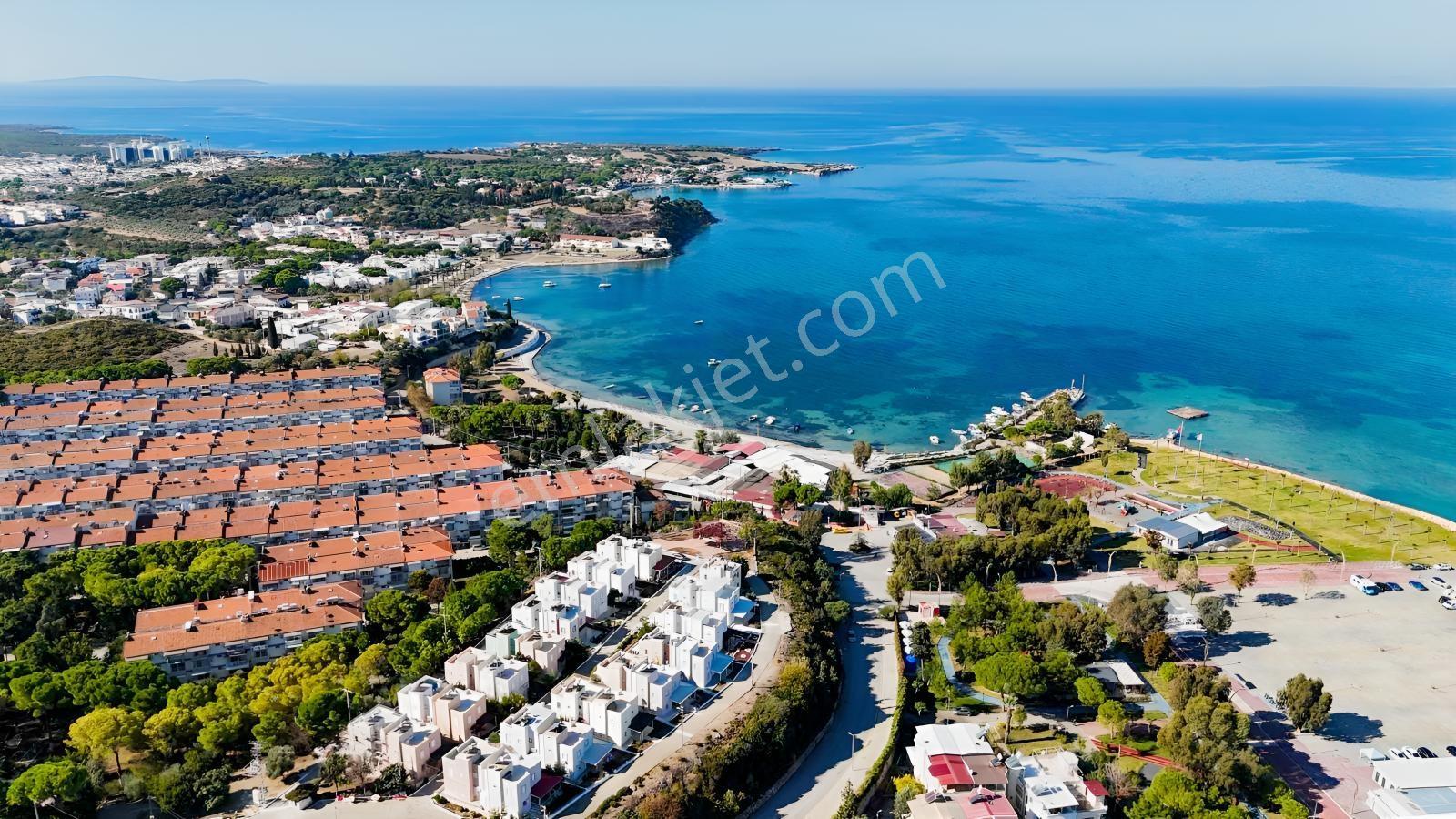 Didim Mavişehirde Güney-batı Cepheli 3 Katlı 3+1 Villa | Balkon — fotoğraf 2