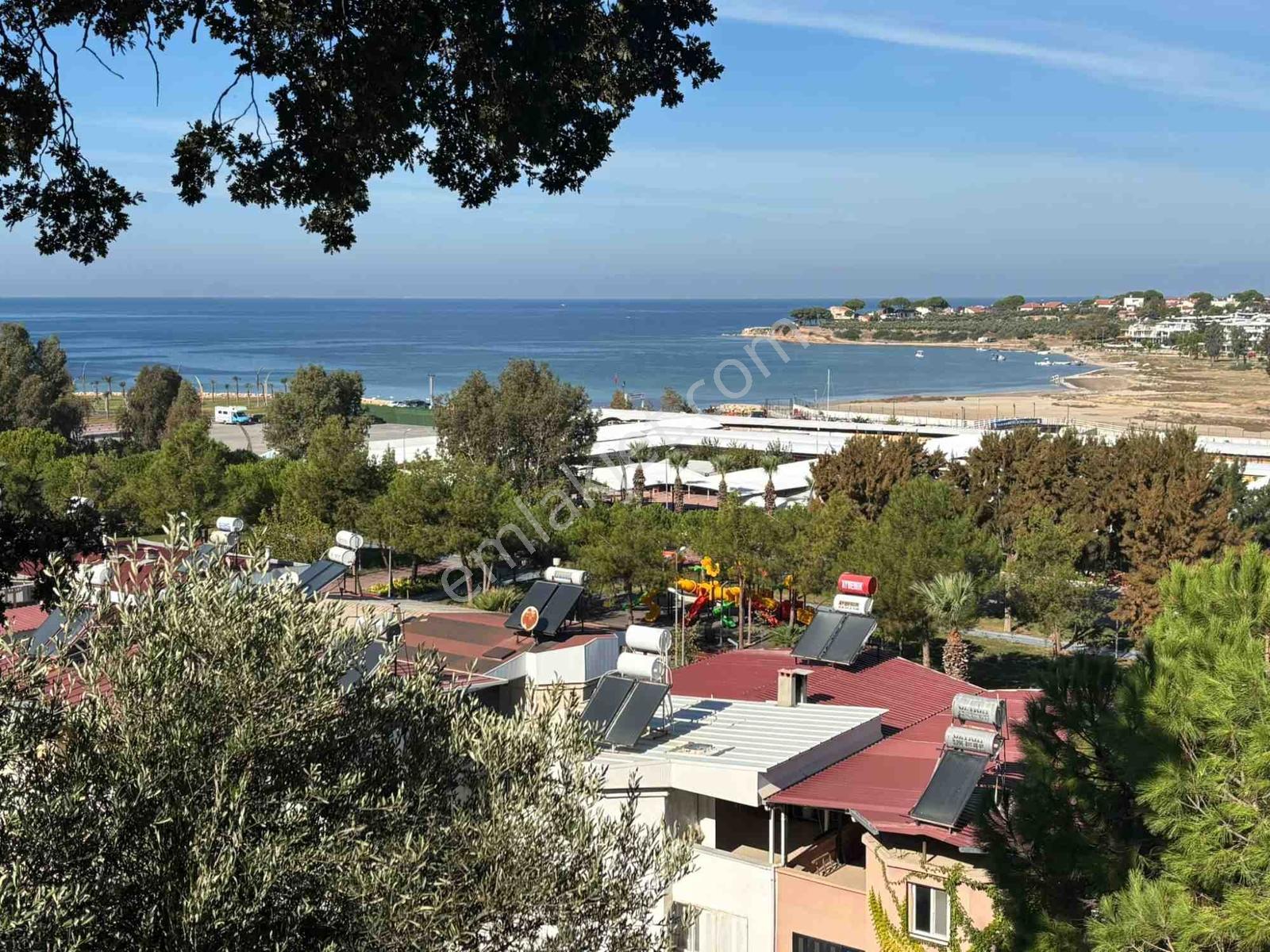 Didim Mavişehirde Güney-batı Cepheli 3 Katlı 3+1 Villa | Balkon — fotoğraf 25