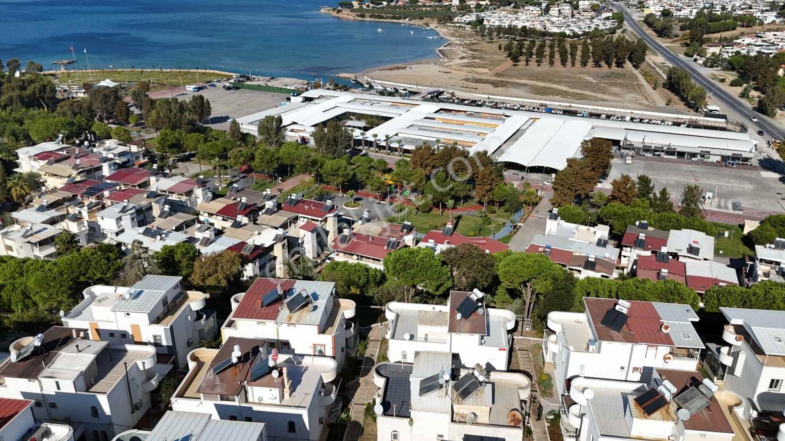 Didim Mavişehirde Güney-batı Cepheli 3 Katlı 3+1 Villa | Balkon — fotoğraf 33
