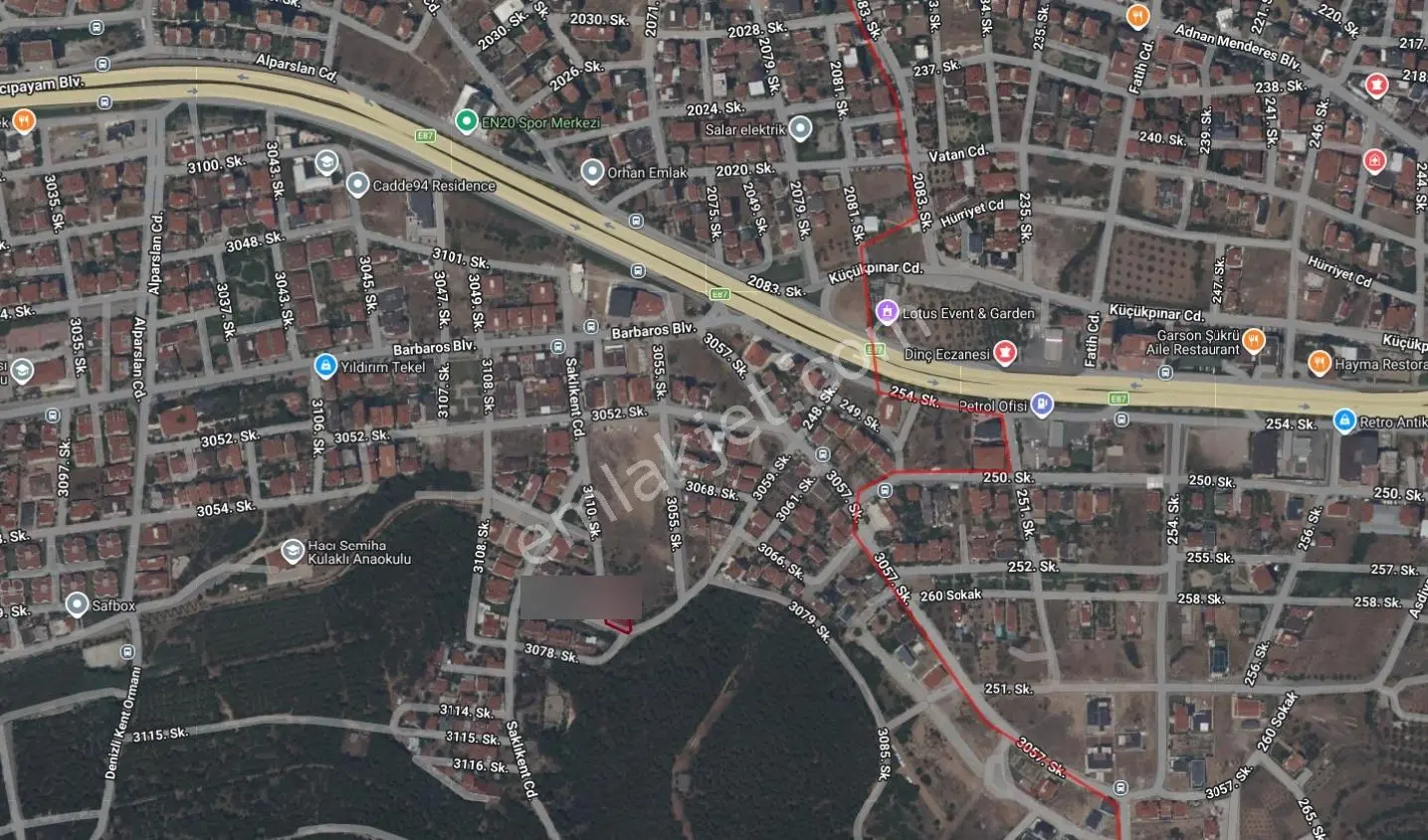 Bağbaşı Yolu Üzerinde Sosyal Tesis İmarlı Satılık Arsa — fotoğraf 10