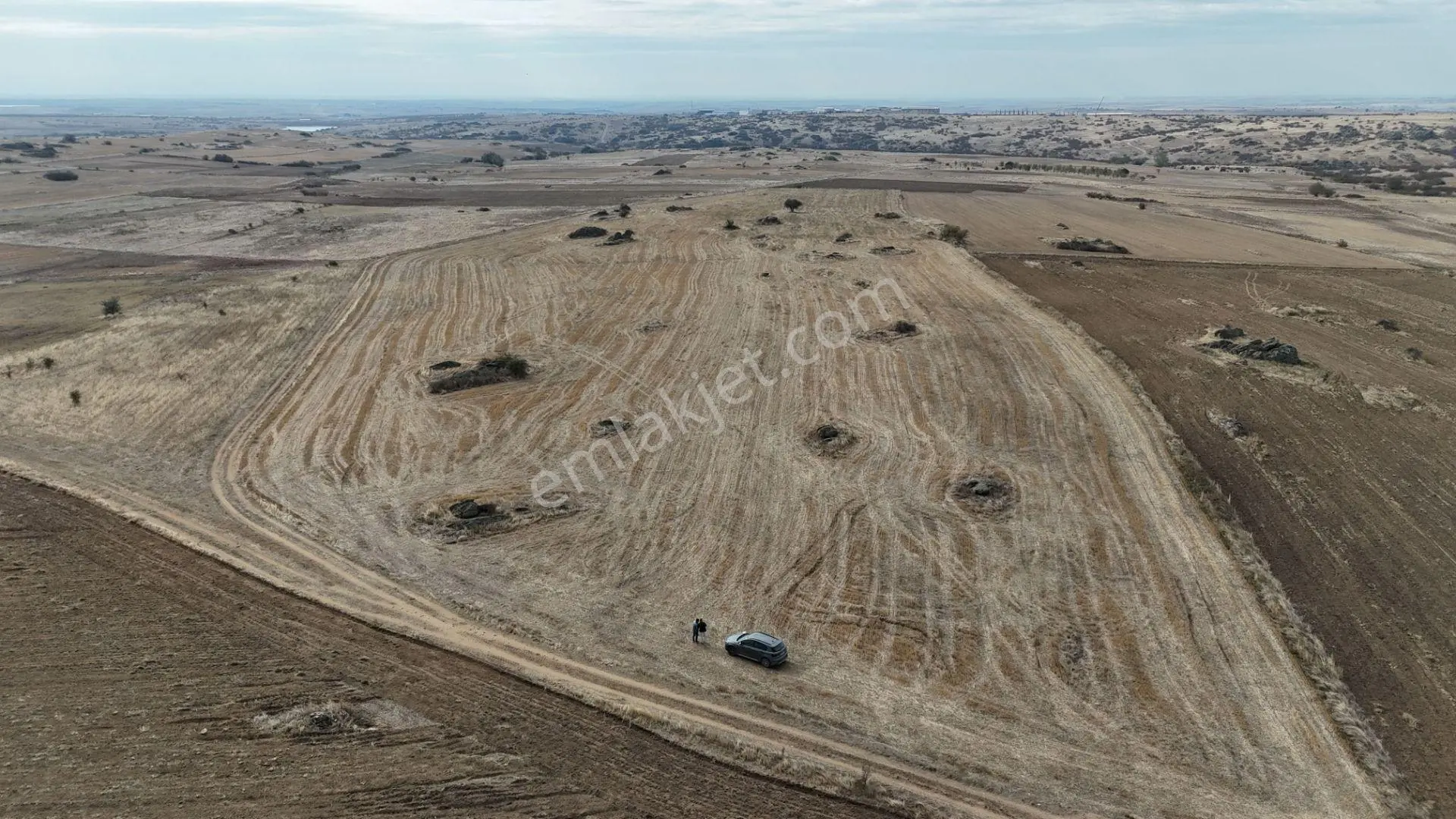 Edirne Lalapaşa Sarıdanişment Satılık 57 Dönüm Tarla — fotoğraf 3