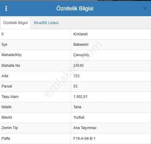 Babaeski Çavuşköy De Tek Tapulu 1503 Mt. Tarla — fotoğraf 2