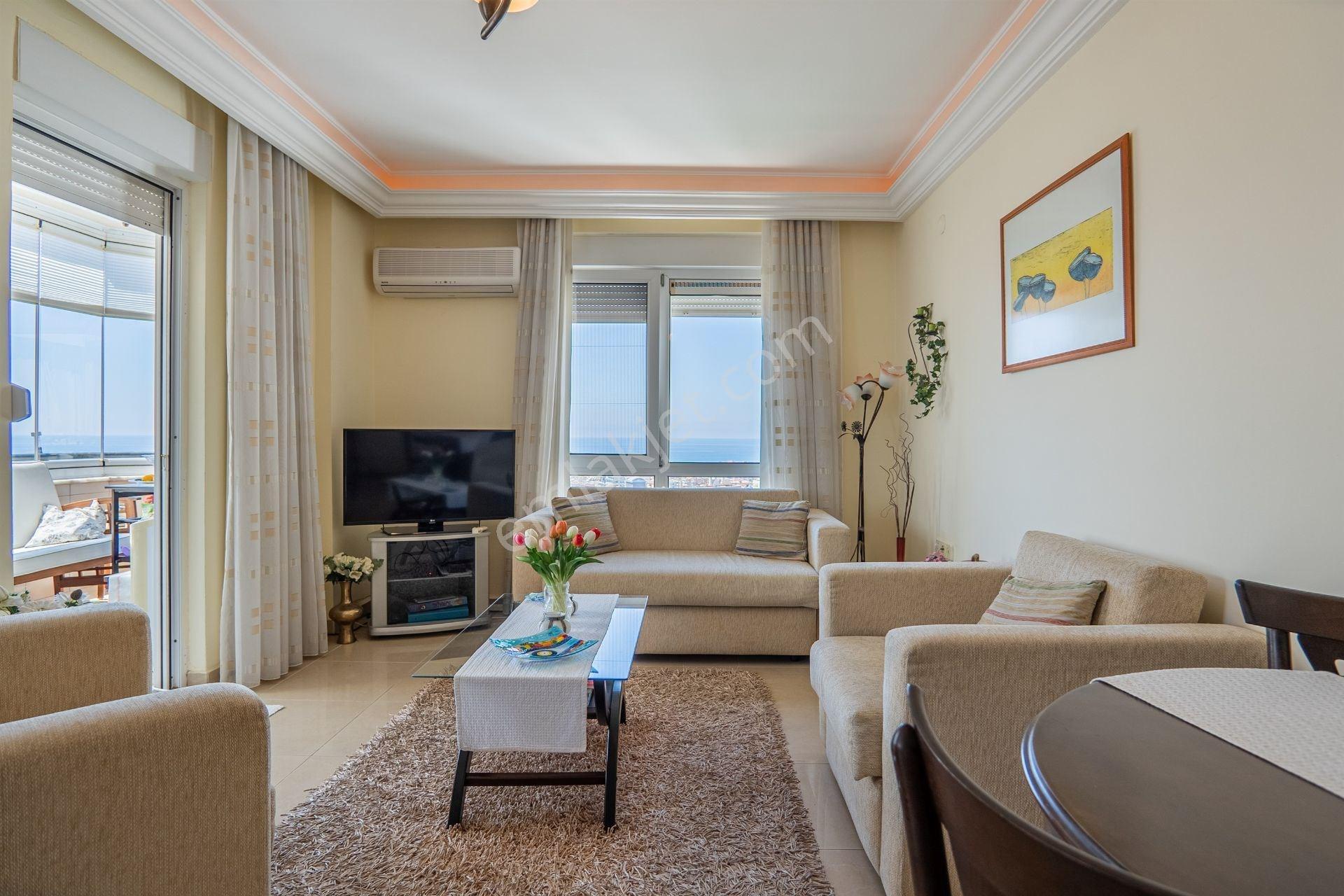 Alanya/cikcilli Ful Deniz Manzaralı 2+1 Muhteşem Compleks Satılık Daire — fotoğraf 5