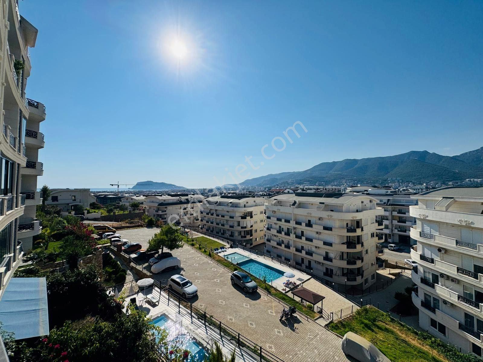 Alanya Oba Harika Konum Deniz Ve Kale Manzaralı Muhteşem 2+1 Satılık Daire — fotoğraf 13