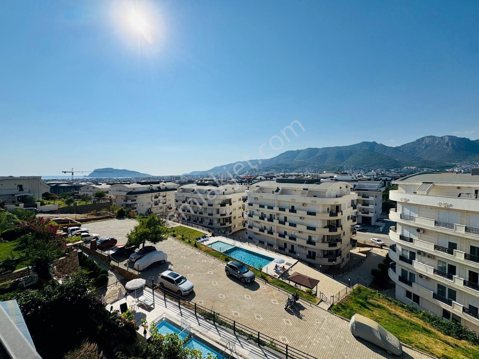 Alanya Oba Harika Konum Deniz Ve Kale Manzaralı Muhteşem 2+1 Satılık Daire — fotoğraf 15