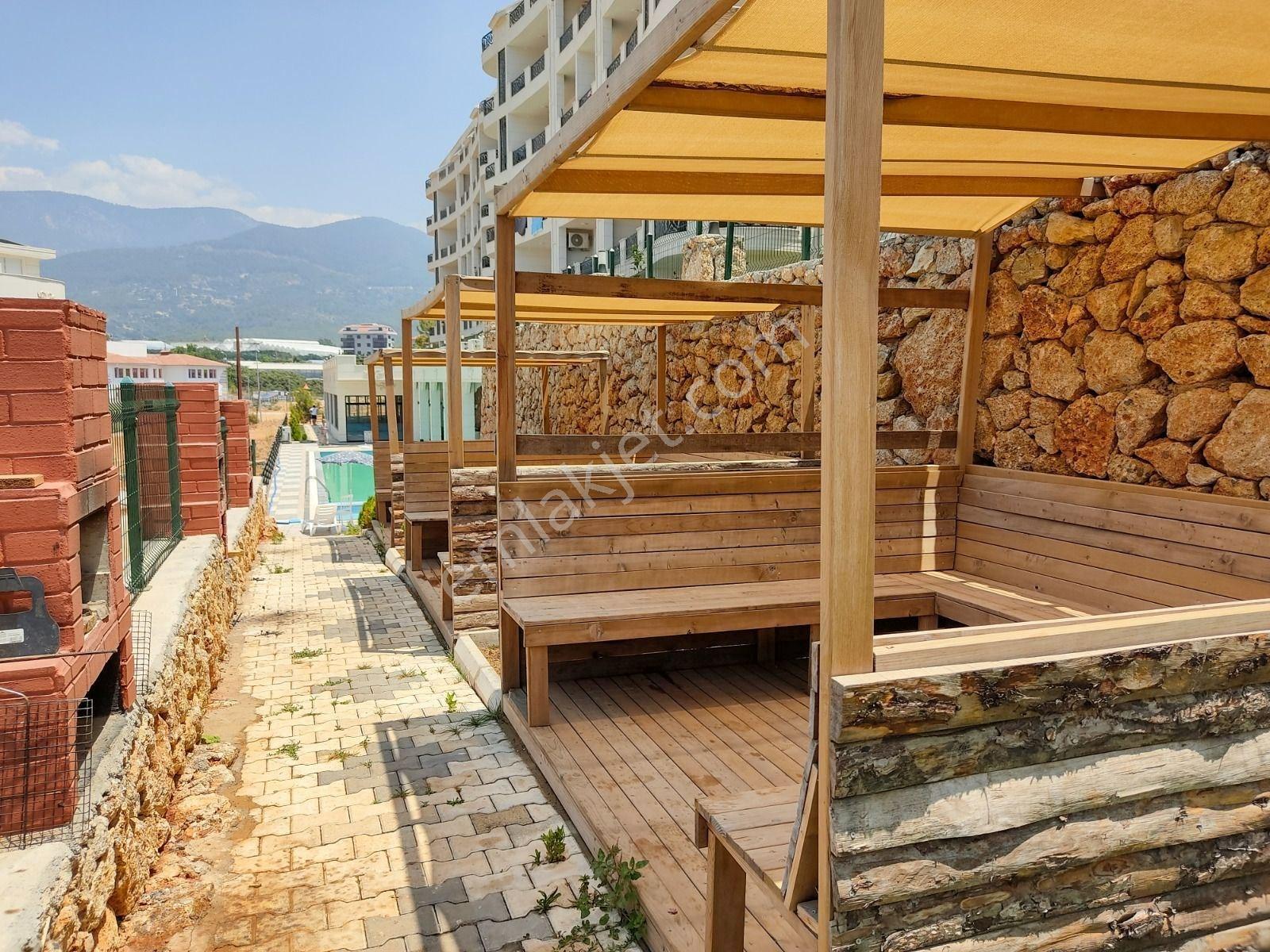 Alanya Oba Harika Konum Deniz Ve Kale Manzaralı Muhteşem 2+1 Satılık Daire — fotoğraf 26