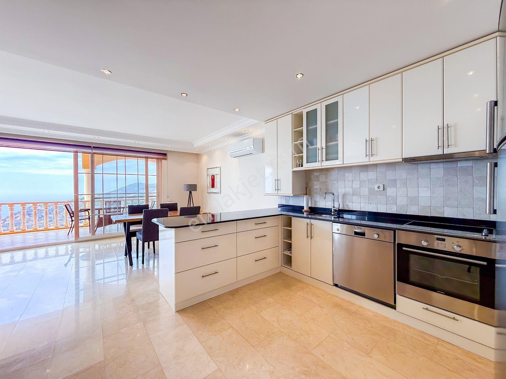 Alanya Bektaş 4+1 Ful Deniz Ve Kale Manzaralı Satılık Muhteşem Penthouse — fotoğraf 8