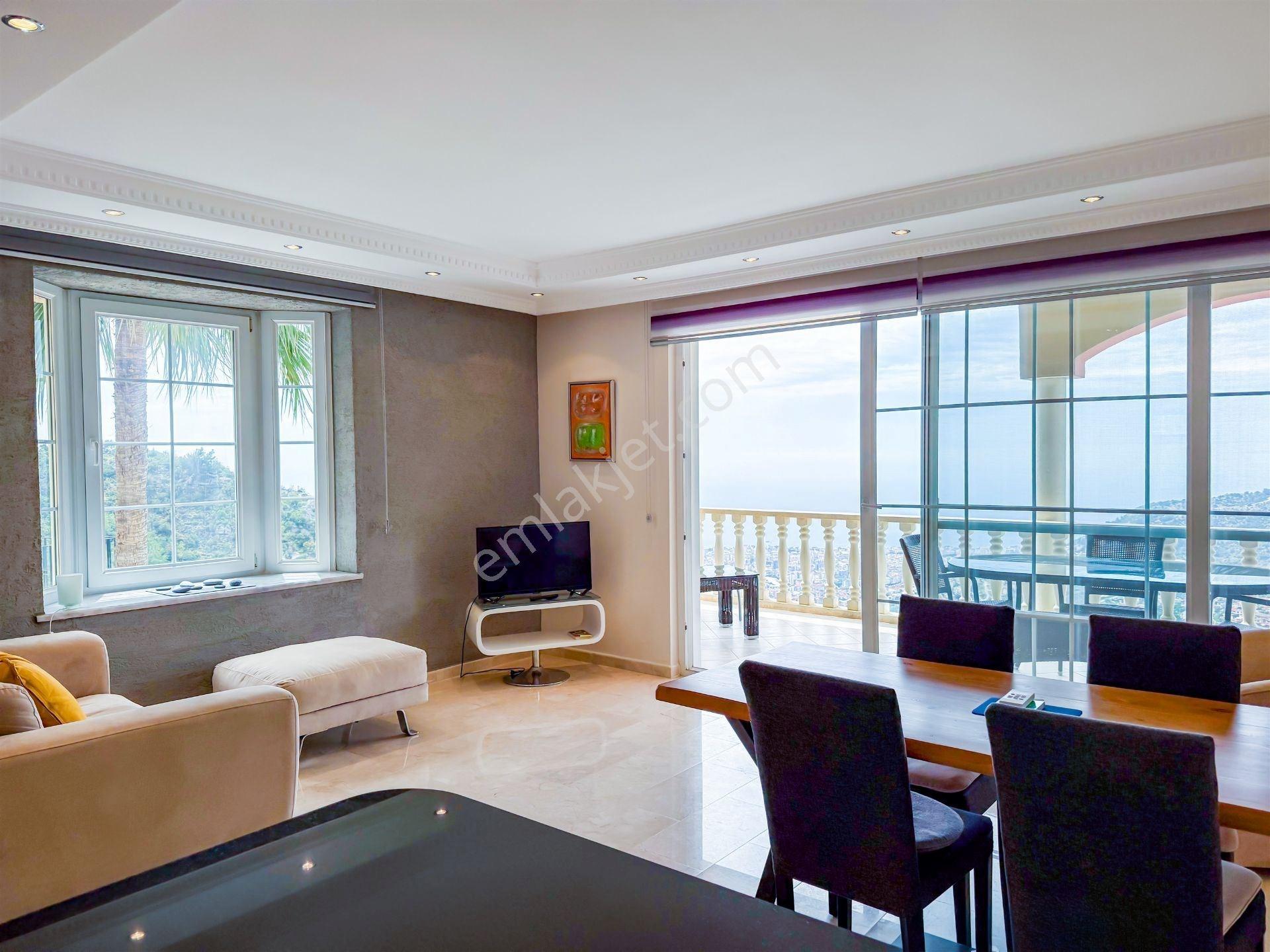 Alanya Bektaş 4+1 Ful Deniz Ve Kale Manzaralı Satılık Muhteşem Penthouse — fotoğraf 9