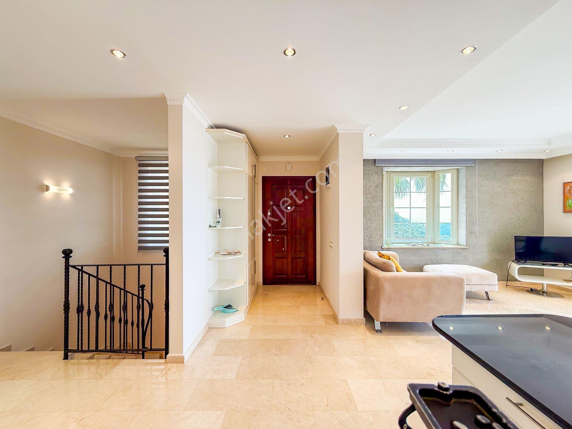 Alanya Bektaş 4+1 Ful Deniz Ve Kale Manzaralı Satılık Muhteşem Penthouse — fotoğraf 11