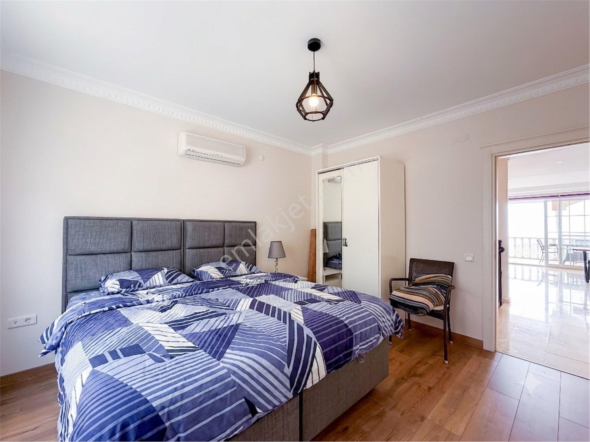 Alanya Bektaş 4+1 Ful Deniz Ve Kale Manzaralı Satılık Muhteşem Penthouse — fotoğraf 12