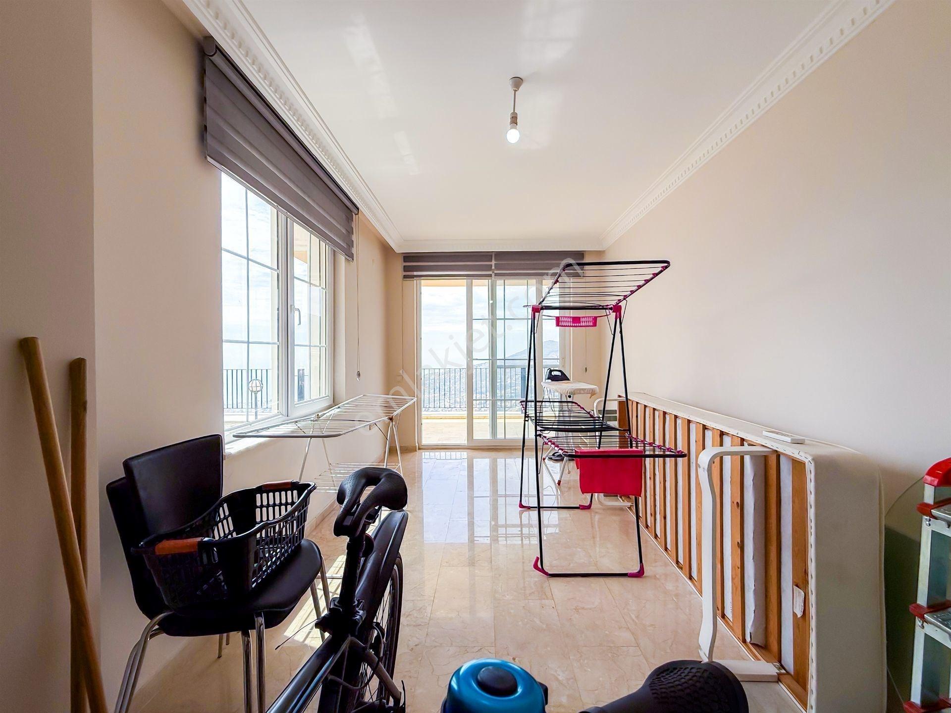 Alanya Bektaş 4+1 Ful Deniz Ve Kale Manzaralı Satılık Muhteşem Penthouse — fotoğraf 18