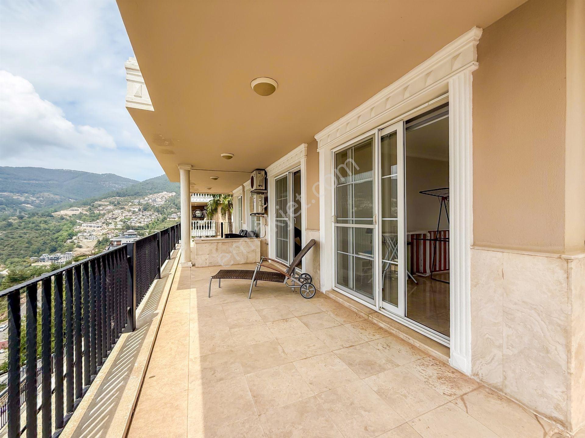 Alanya Bektaş 4+1 Ful Deniz Ve Kale Manzaralı Satılık Muhteşem Penthouse — fotoğraf 21