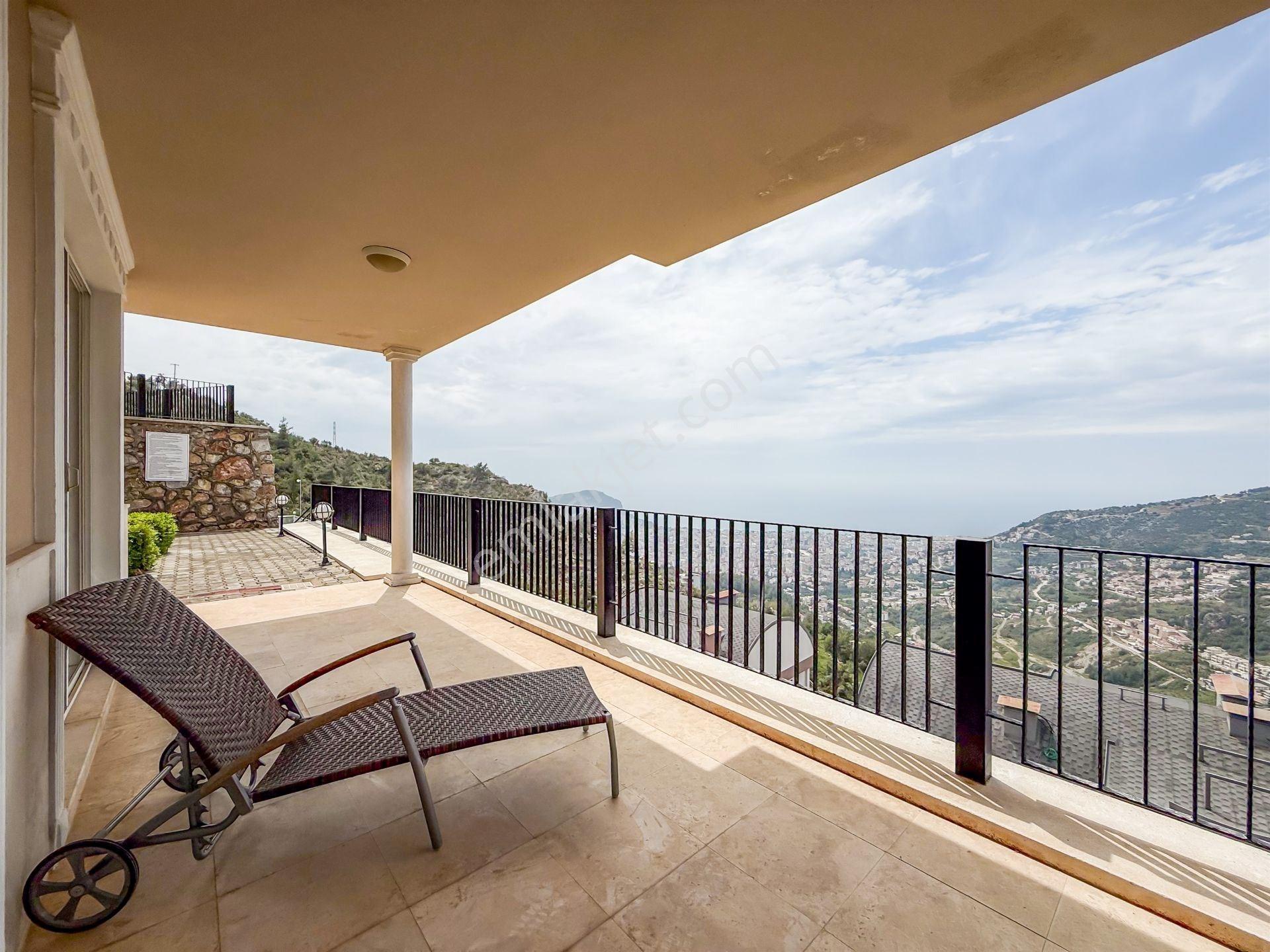 Alanya Bektaş 4+1 Ful Deniz Ve Kale Manzaralı Satılık Muhteşem Penthouse — fotoğraf 22