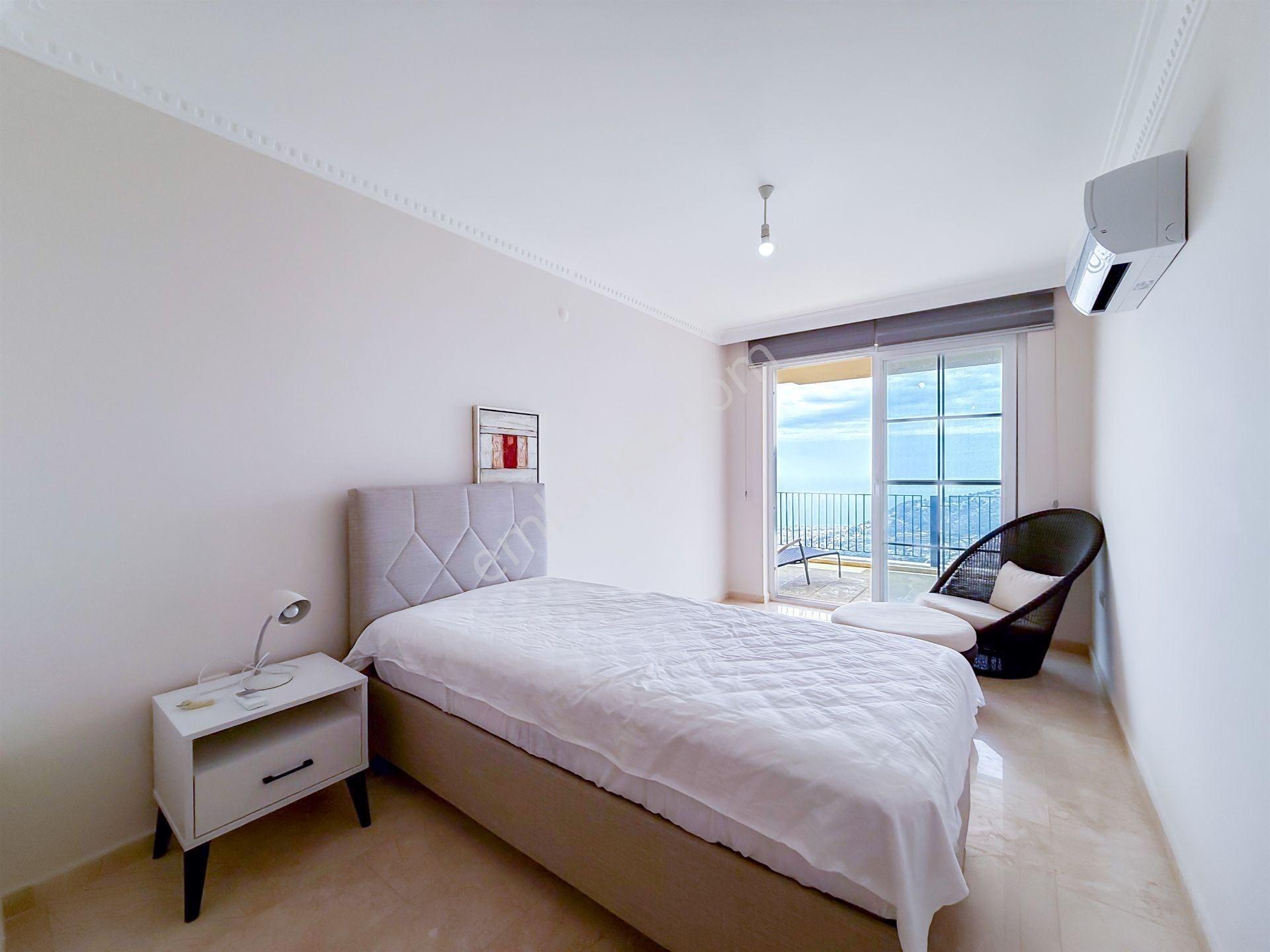 Alanya Bektaş 4+1 Ful Deniz Ve Kale Manzaralı Satılık Muhteşem Penthouse — fotoğraf 25