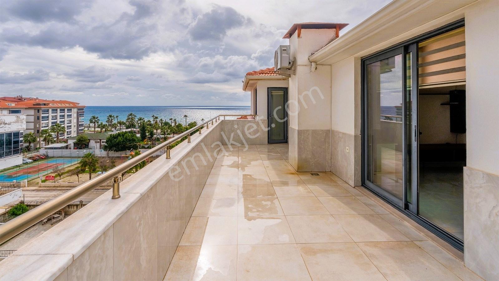 Alanya Kestel Denize 100M Deniz Manzaralı 3+1 Dubleks Satılık Daire