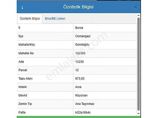 Bursa-mudanya Göndoğduda Deniz Manzaralı Villa İmarlı Arsa — fotoğraf 3
