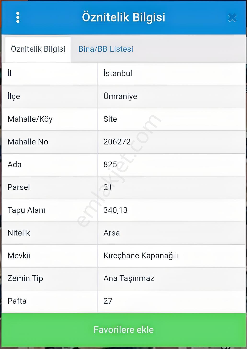 Ümraniye Site Mah Kayacan Sok Ta Mah 340,13m Satılık Arsa — fotoğraf 2