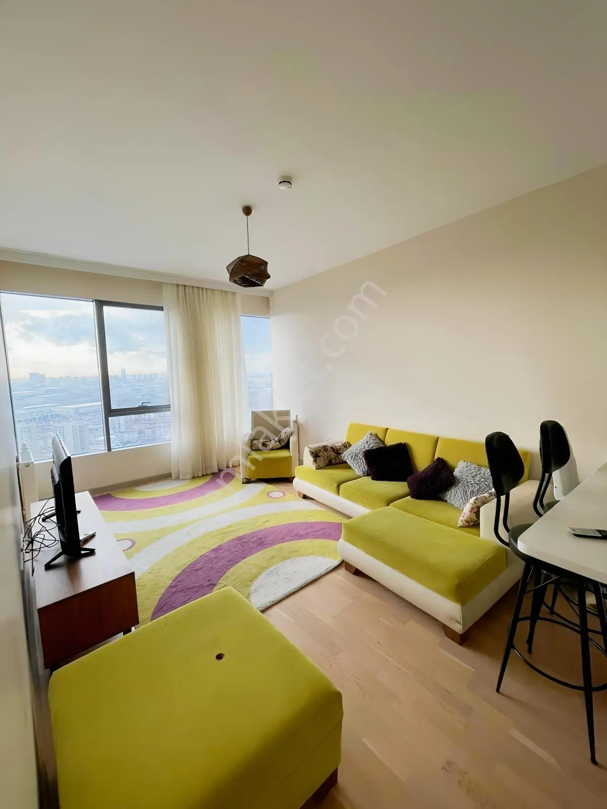 Koza Park Sedef Blok Tapusu Sorunsuz Eşyalı 1+1 Satılık — fotoğraf 2