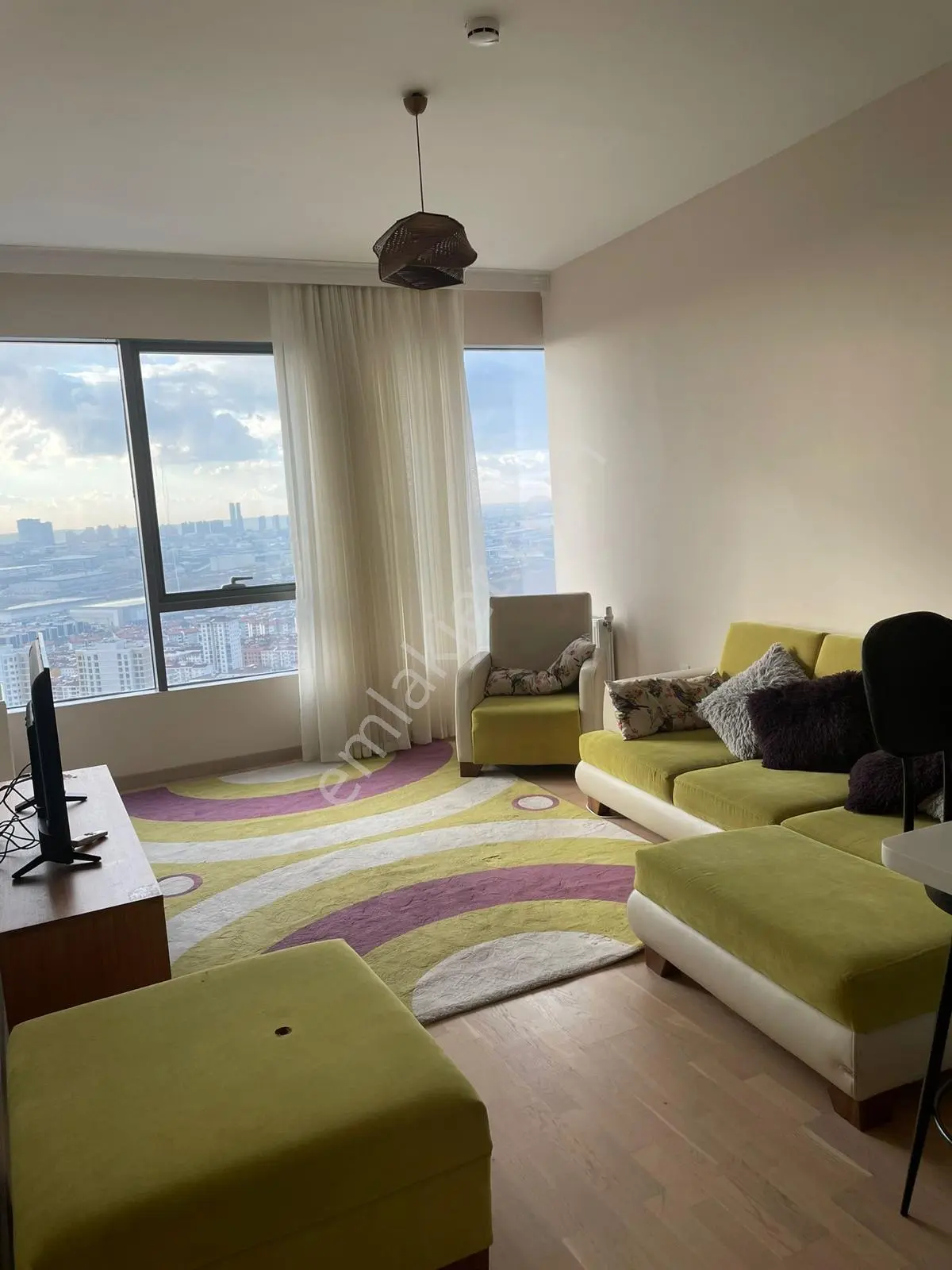 Koza Park Sedef Blok Tapusu Sorunsuz Eşyalı 1+1 Satılık — fotoğraf 4