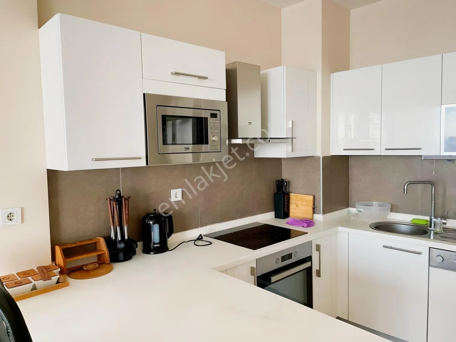 Koza Park Sedef Blok Tapusu Sorunsuz Eşyalı 1+1 Satılık — fotoğraf 7