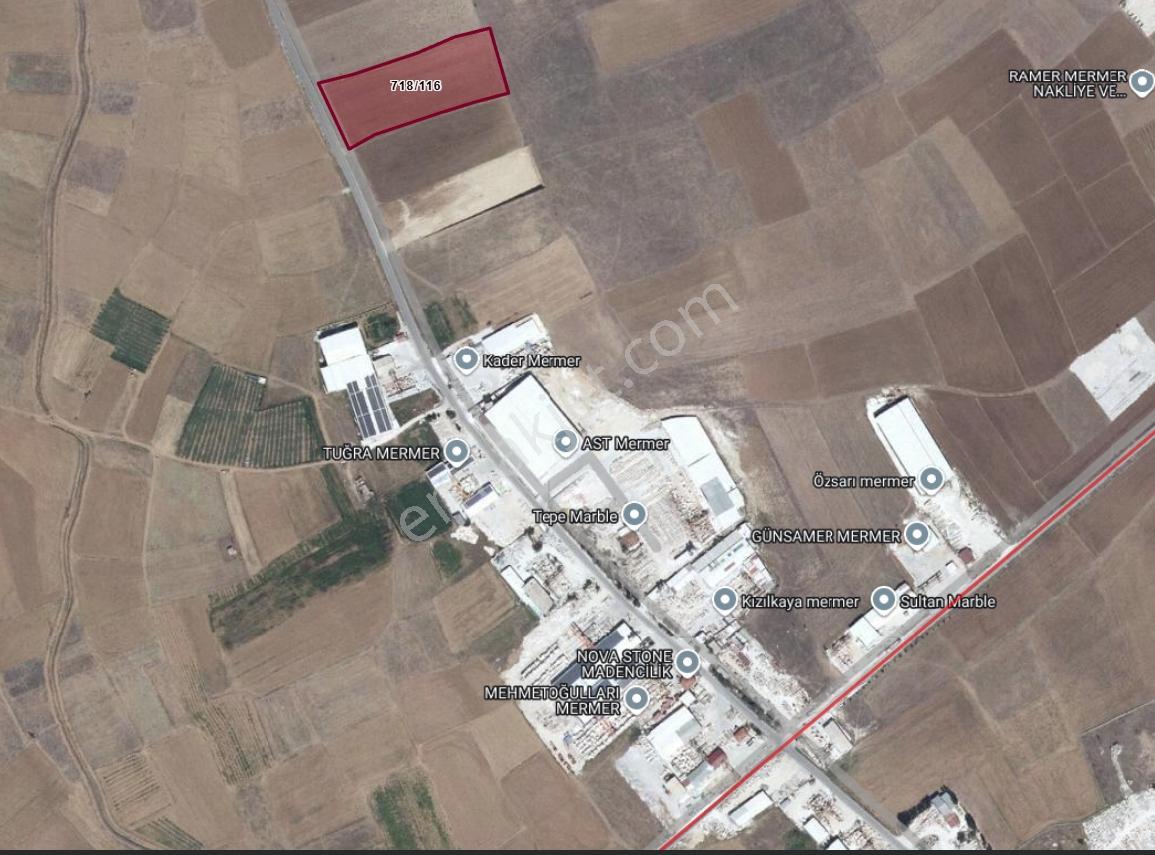 İdeal'Den İscehisar Çalışlar Yoluna Sıfır Satılık 8172M² Arazi