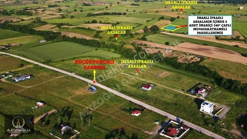 Saray Büyükyoncalı'da Satılık İmariçinde 340m² Arazi — fotoğraf 13