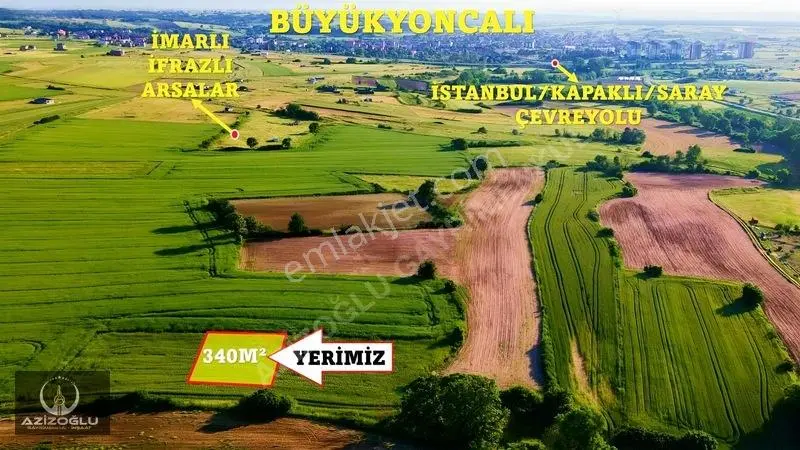 Saray Büyükyoncalı'da Satılık İmariçinde 340m² Arazi — fotoğraf 20